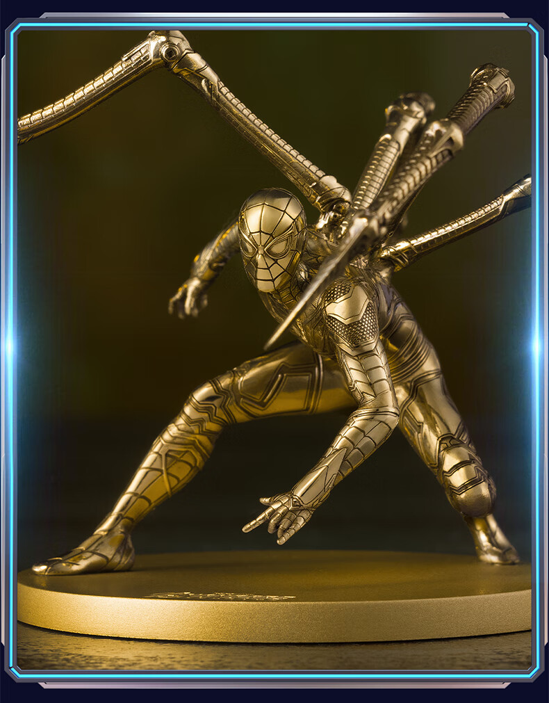Master Tong Captain America Medium Marvel Series Limited Edition Copper Figurine Birthday Gift 9