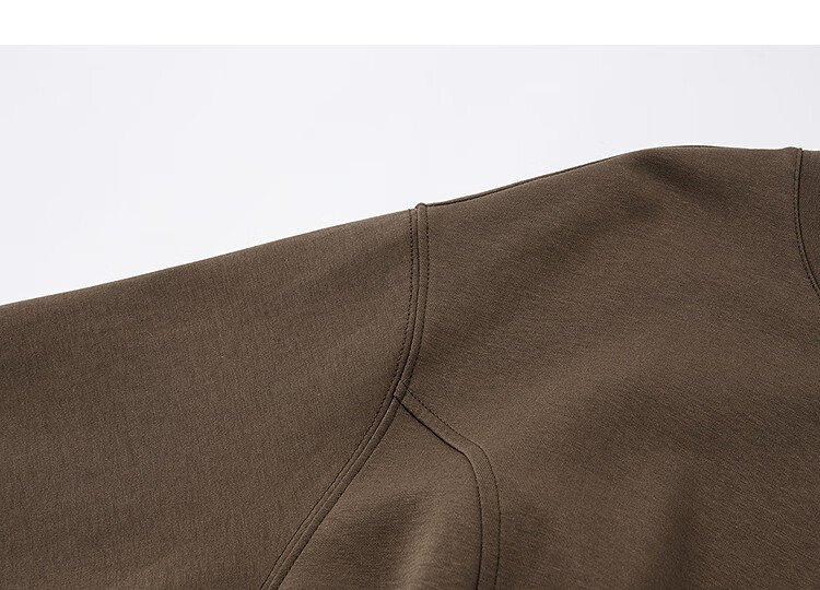 Demana [280G Air Layer] Autumn Korean Style Crew Neck Adjustable Waist Loose Sweatshirt Dress for Women 2