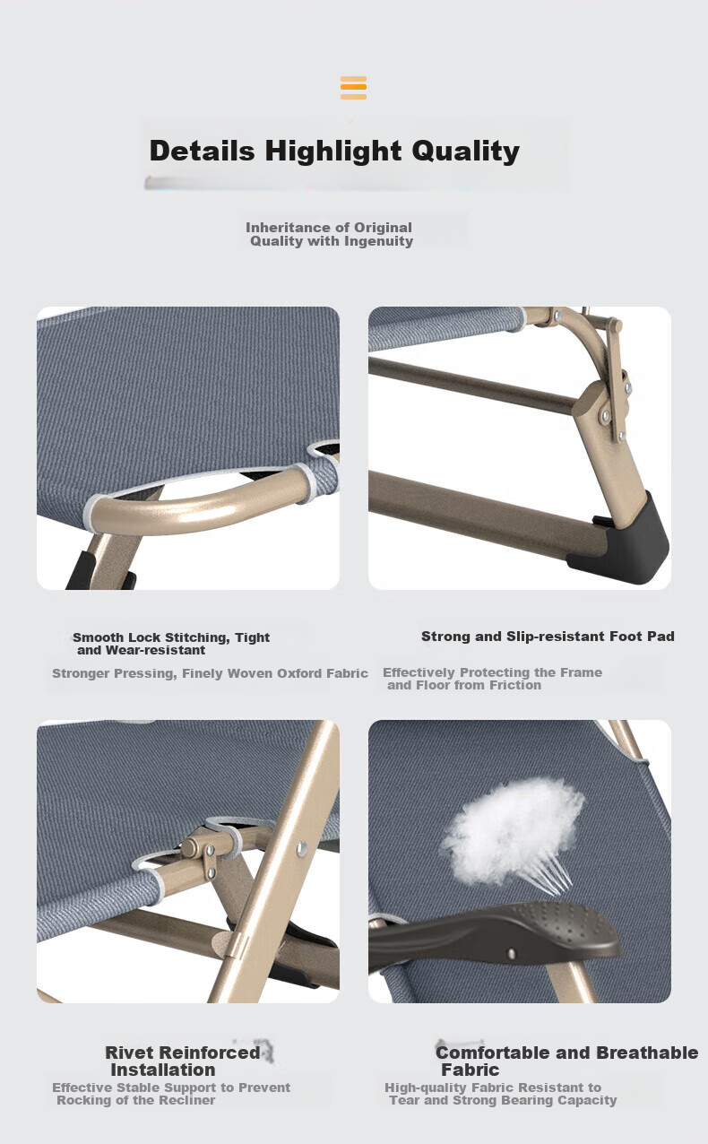 OKeefe Folding Bed Lounge Chair, Office Nap Chair, Single Bed, Hospital Companion Bed with Lamp, Corduroy Cotton Pad 9