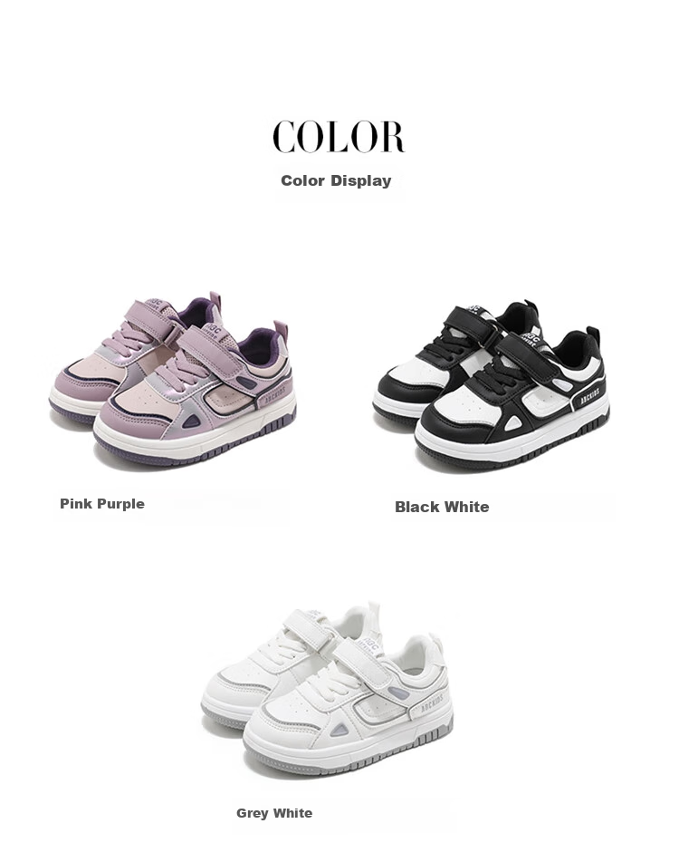 ABC KIDS Children's Canvas Shoes, Autumn Kids' Footwear, Boys And Girls Casual Sports Low-Top Shoes, Big Kids' White Sneakers, 3604 Black/white, Size 27 2