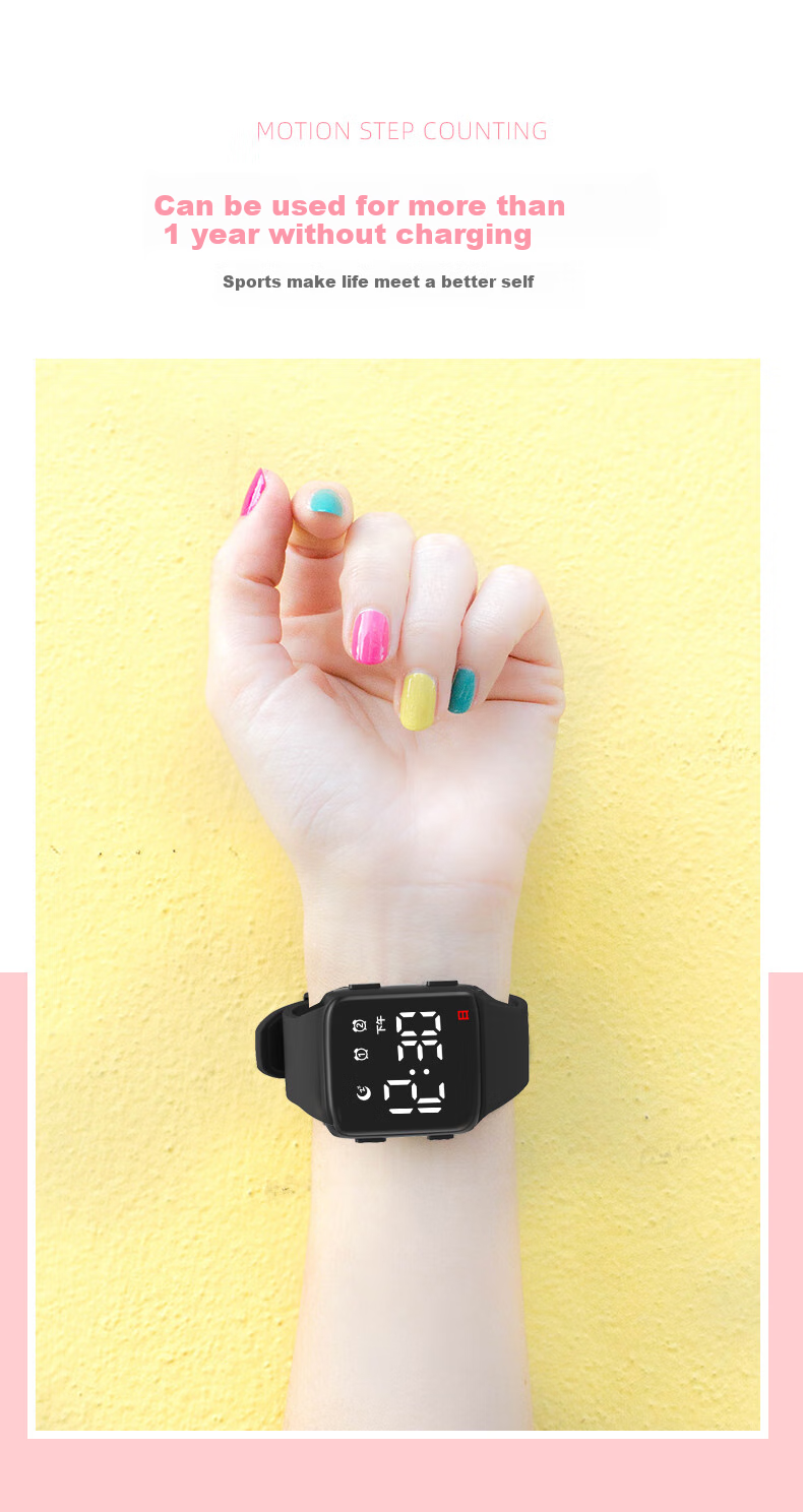 GEORGCOUNT Unisex Teenage Waterproof Luminous 2025 New Sports Electronic Watch for Boys Children 6