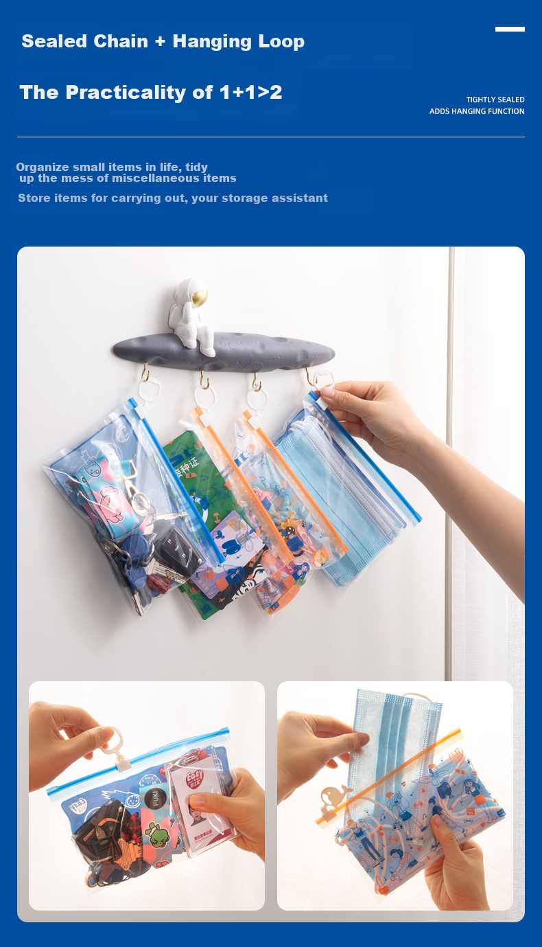Easy Your Home Sealing Bags, Baby Storage Bags, Specialized Infant Clothing Organizer Bags, Kindergarten Clothes And Food Sealing Bags 3