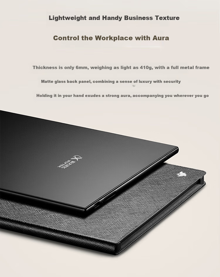 IFLYTEK Smart Office Notebook T3, 10-Inch E-Ink Reader, E-Screen Writing Pad, Electronic Office Notebook, E-Paper, Voice Transcription, Black 2