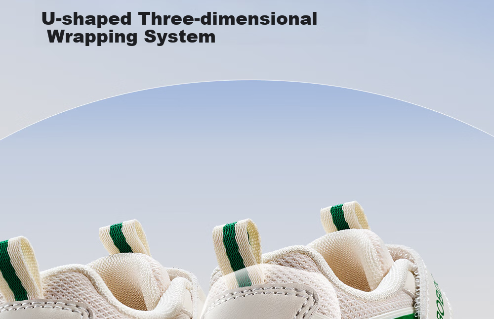 BOBDOG Children's Shoes, Boys And Girls Functional Shoes, Breathable Spring Style, Non-Slip Baby Walking Shoes, Infant Footwear, Beige/green, Size 22 12