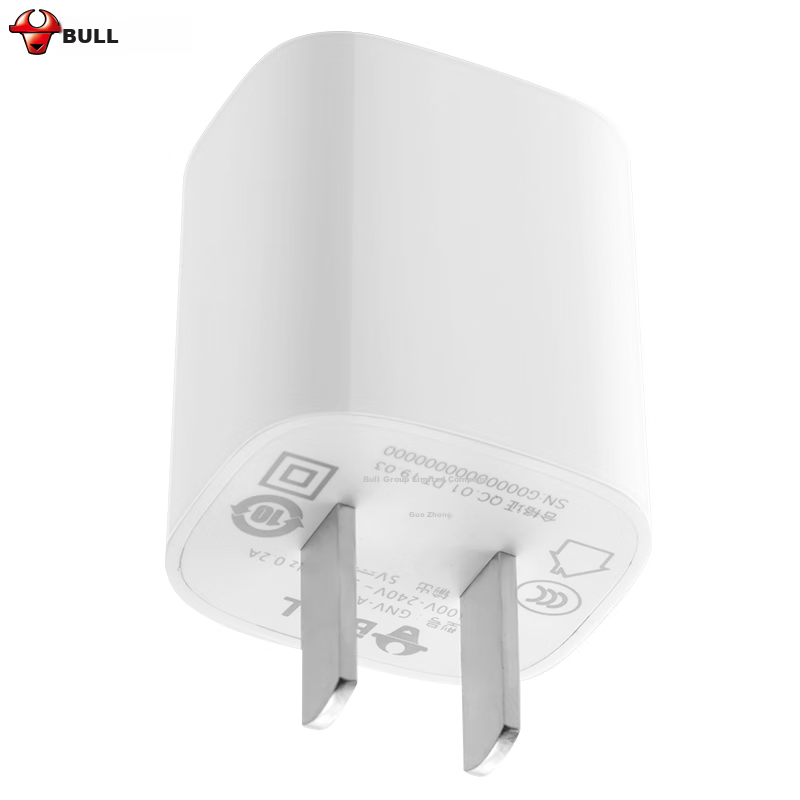 BULL 5V-1A USB Charger, Charging Head Socket for Apple And Android Phones, Compatible with IPhone 17/16e/15/14, Huawei, Xiaomi, OPPO Phones And Smartwatches