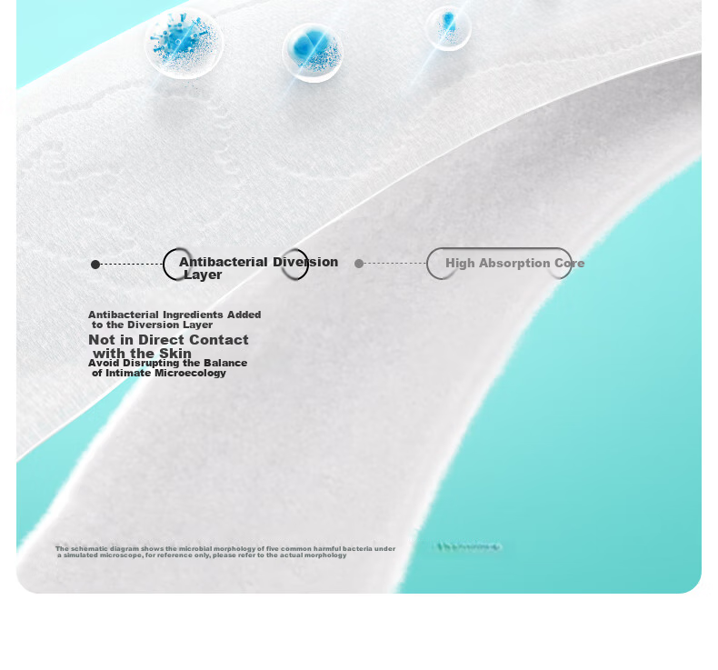 PurCotton [Recommended by Lu Yuxiao], Princess Naisi Antibacterial Pure Cotton Sanitary Napkins, Disinfection Grade, Daily Use, 3 Packs, 30 Pieces 8