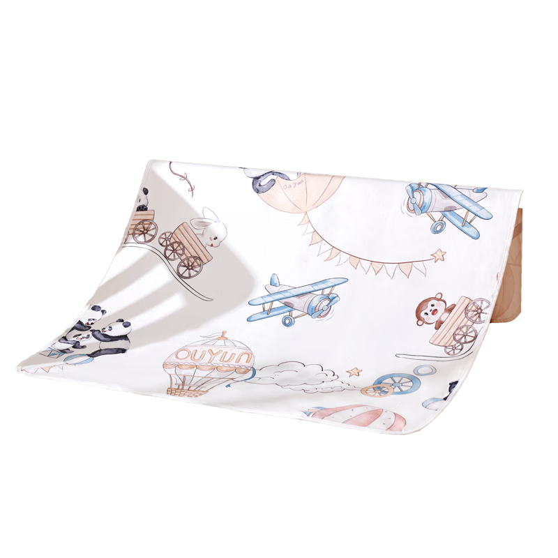 OUYUN Baby Waterproof Washable Mattress Protector Diaper Pad Adult Care Pad Menstrual Pad Urine Mat 100x80cm