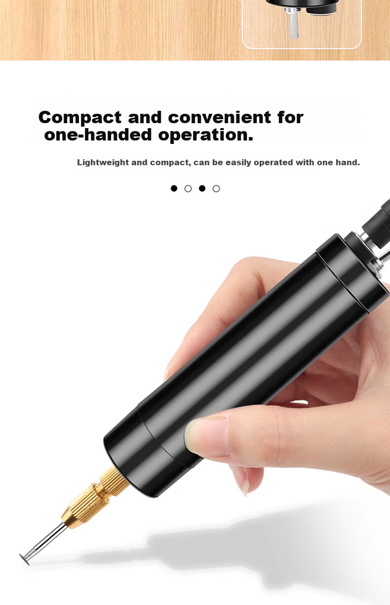 LinkStone Screw Extractor, Slipped Screw Remover, Laptop Camera Stripped Screw Extractor, Mobile Phone Screw Cutting Tool, Electric Grinder for Stripped Screws 7