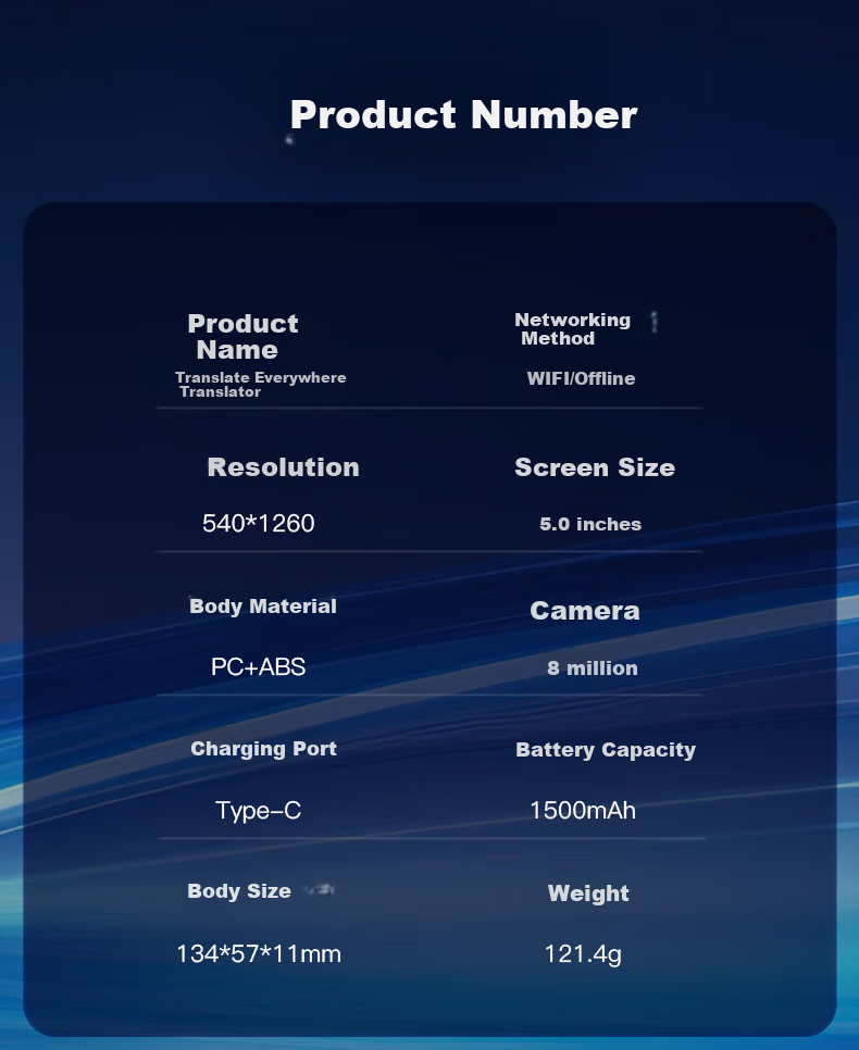 TRANSLATWORLD Open-Style Bluetooth Headphones, AI Smart Translation Earphones, Simultaneous Interpretation, Ear-Hook Design with Ultra-Long Battery Life, Comfortable And Stable, Compatible with Apple, Huawei, Xiaomi Phones 15