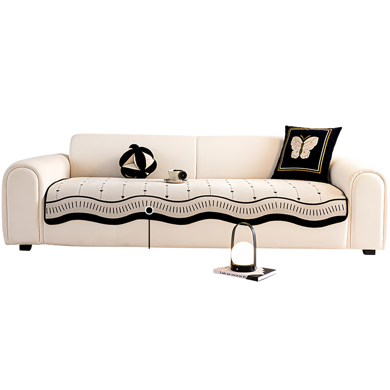 AVIVI Irregular Sofa Cushion Cover, All-Season Non-Slip Sofa Throw, Sofa Slipcover, Bay Window Pad, 90*210 Cm, Xingyua