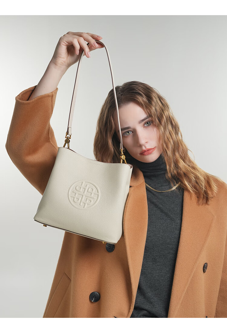 Hush Puppies Women's Trendy Bucket Bag Crossbody Shoulder Bag Large Capacity Birthday Gift for Girlfriend and Wife 3