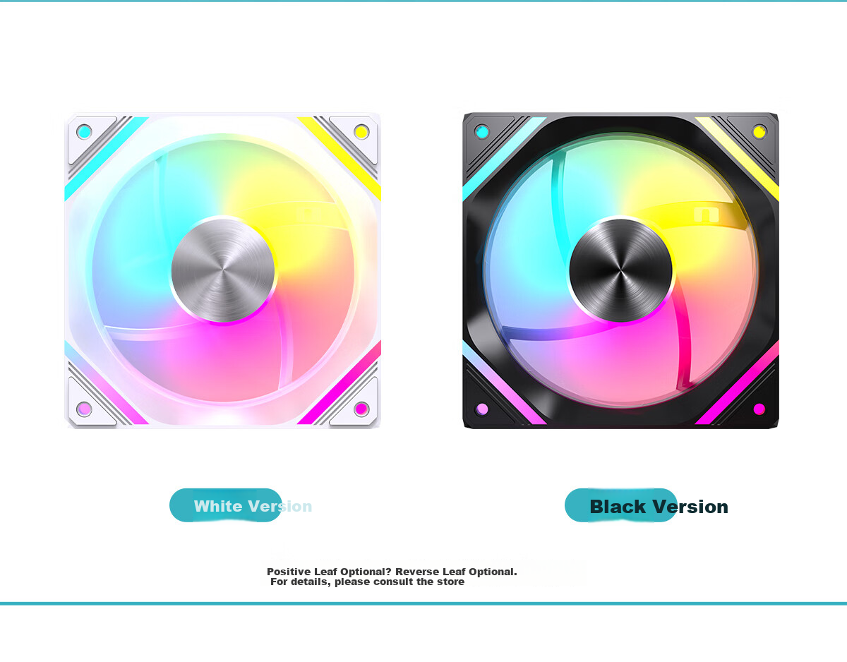 PADO Jidongli X1 High-Performance/Black Case Fan Cooler/PWM Intelligent Temperature Control/ARGB Light Synchronization/Low Noise 12cm 3