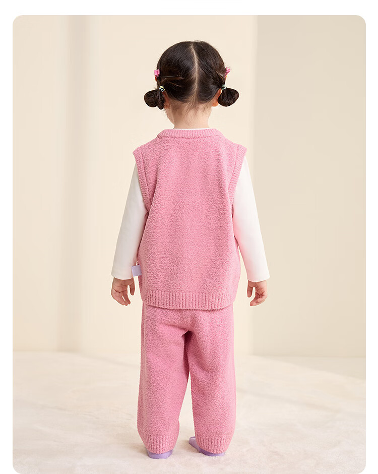 BALABALA 【Naipupu IP】balaOne Kids Vest Children's Winter Warm Vest Girls 2025 208425171001 26