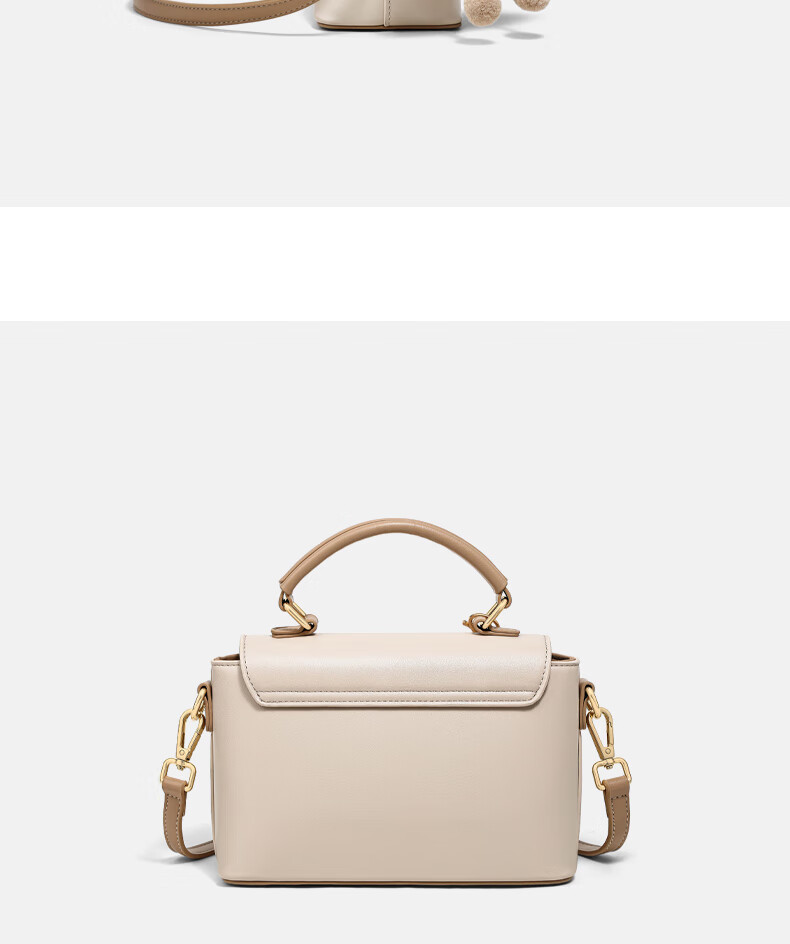 C.BANNER Leather Handbag, Women's Crossbody Bag, Shoulder Bag, Versatile Light Luxury Commuter Bag, Birthday Gift for Girlfriend on May 20 5