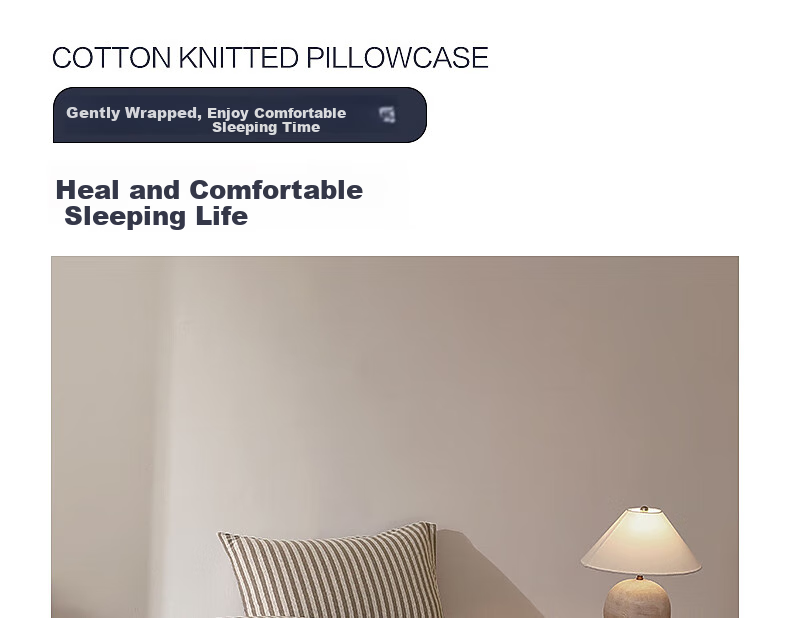 Shuixingjiafang Cotton Fitted Sheet, 100% Cotton Bed Cover, Class A Bedding, Knitted Cotton Mattress Protector, Protective Cover, 1.8x2 Meters 4