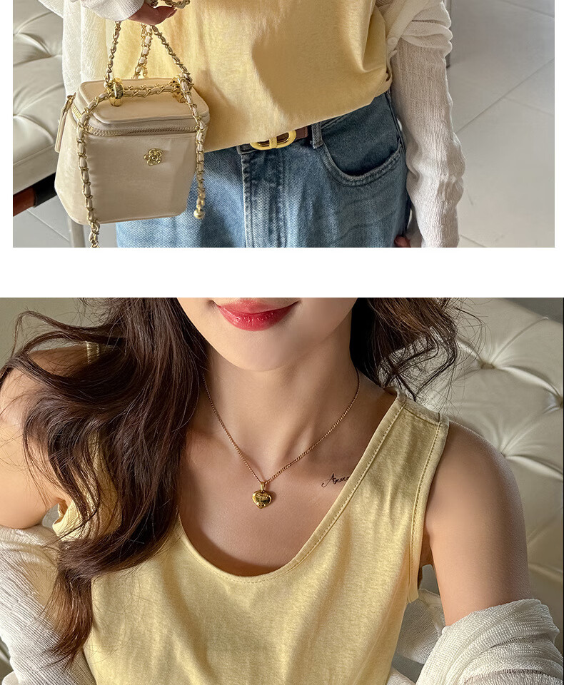 Langsha Loose Fit Women's Vest 2026 New Slimming Outerwear Base Layer Sleeveless Lazy Style Top T-Shirt 17