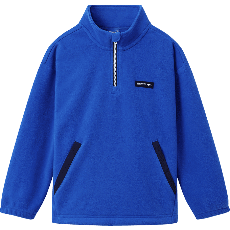 TOREAD Kids Hoodie Boys Girls Autumn Winter Warm Lightweight Fleece Jacket Royal Blue 170