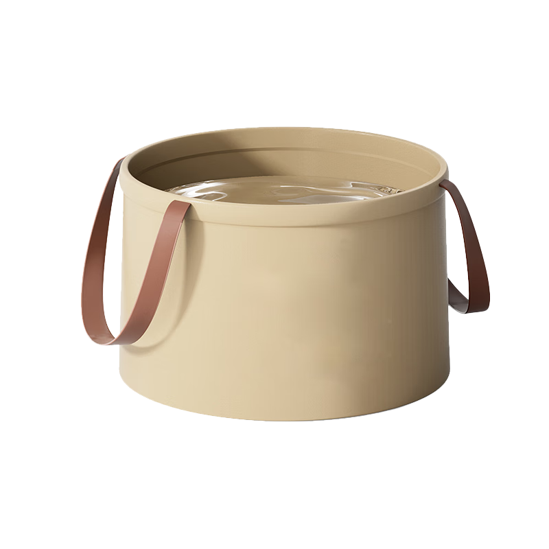 Etravel Disposable Foldable Water Basin Portable Travel Face Washing Basin Picnic Water Bucket Fruit Washing Basin Laundry Bag Foot Soaking Basin