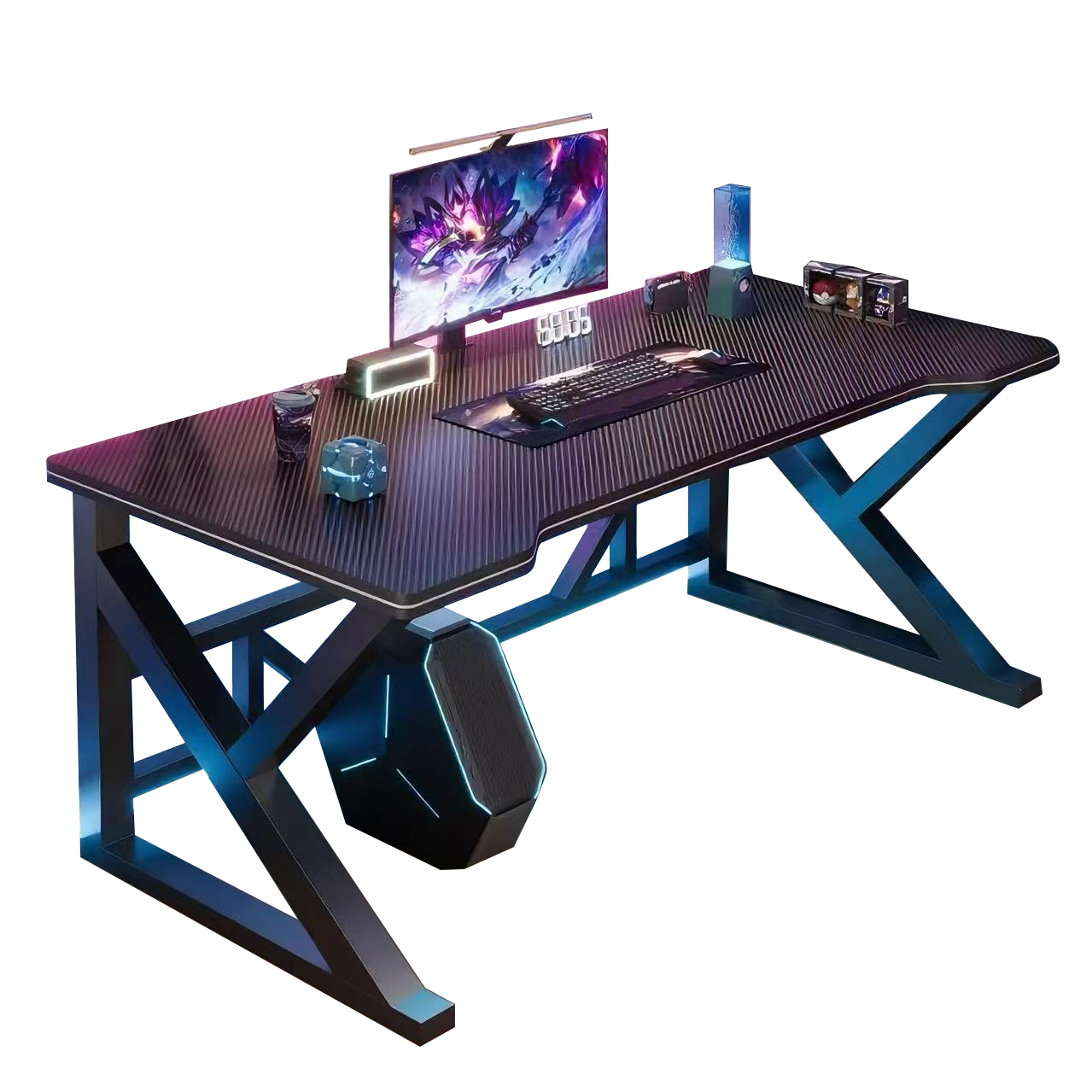Jingkun Computer Desk, Gaming Table for Home Office, Study Desk, Workstation, Long Table