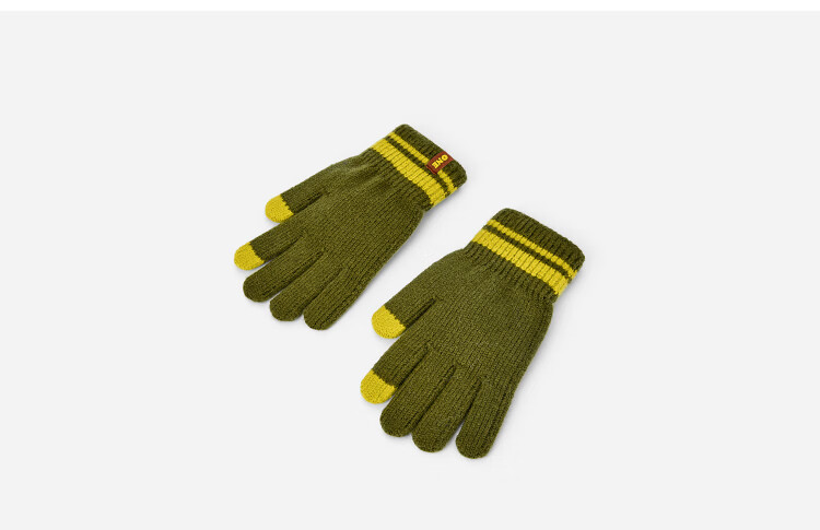 Balabala BalaOne Kids Gloves Boys Colorblock Five-Finger 2025 Warm Comfortable Fashion Simple 208425162210 2