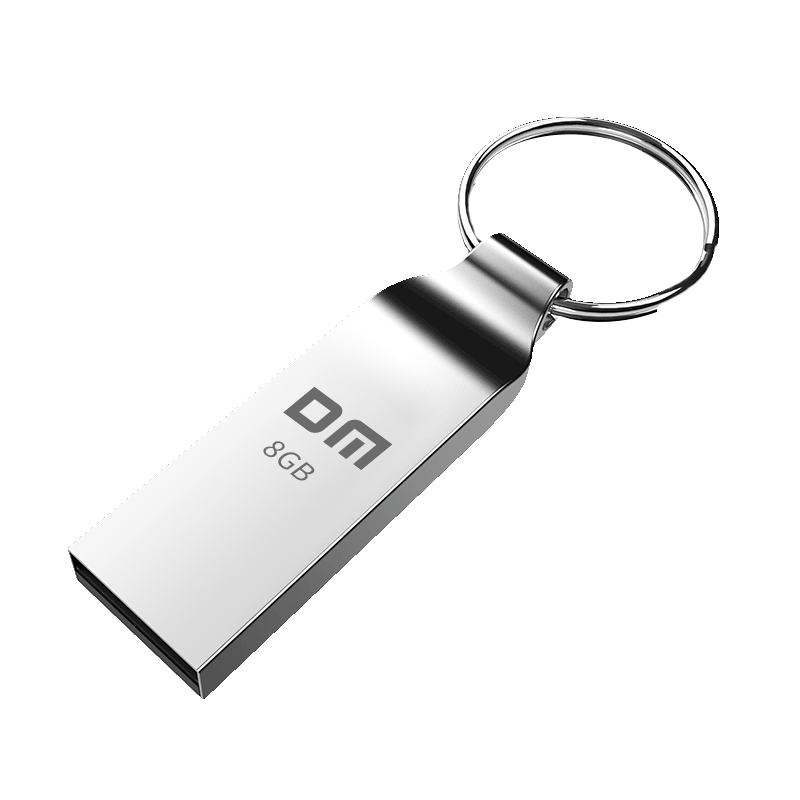 DM Daimai 8GB USB2.0 Flash Drive, Metal PD076 Xiaofengling, Bidding USB Drive, Waterproof And Shockproof, for Computer And Car Use