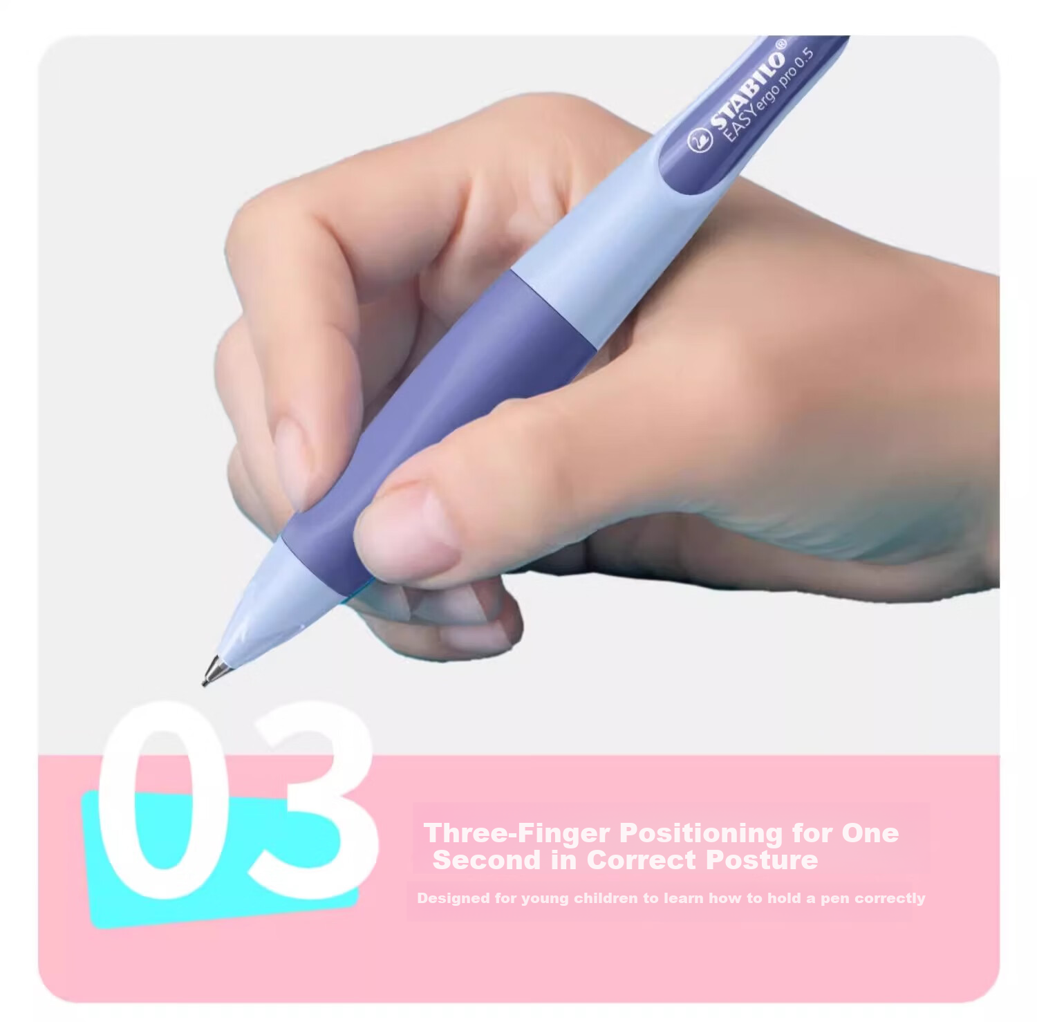 STABILO Mechanical Pencil 0.5mm [Graduation Gift for Men And Women], Retractable Non-Sharpening Pencil for Children's Handwriting Practice And Exams, Macaron Yellow Chunky Pencil 10