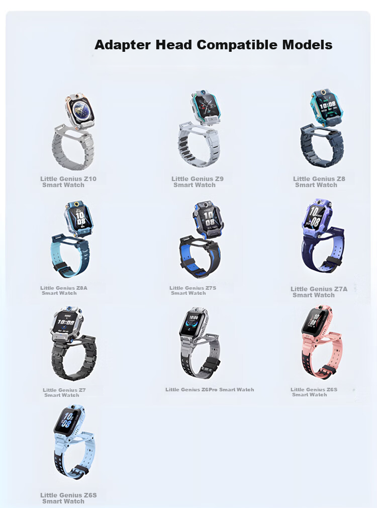 LANGLING Compatible Magnetic Charging Cable Adapter for Xiaotiancai Watch Charger, Universal Type-C, for Z11/Z10/Z9/Z8/Z8A/Z7S/Z7/Z6Pro/Z6S/Z6A Children's Smartwatches 2