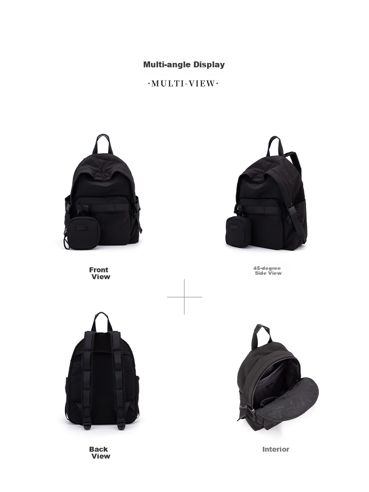 ELLE New Women's Backpack, School Bag for Middle And High School Students, Commuter Bag, Travel Bag, Birthday Gift, 25085 Floral Patter 13