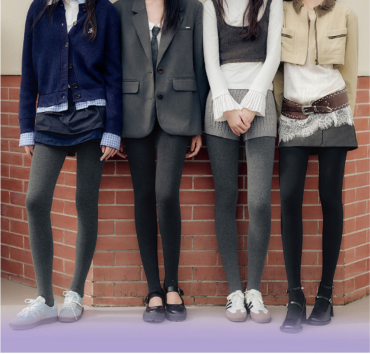 Mianzhu House [Light Warm Underwear] Women's High-Waist Fleece-Lined Thickened Tights Leggings Autumn Winter 2025 New Slimming Pantyhose 29