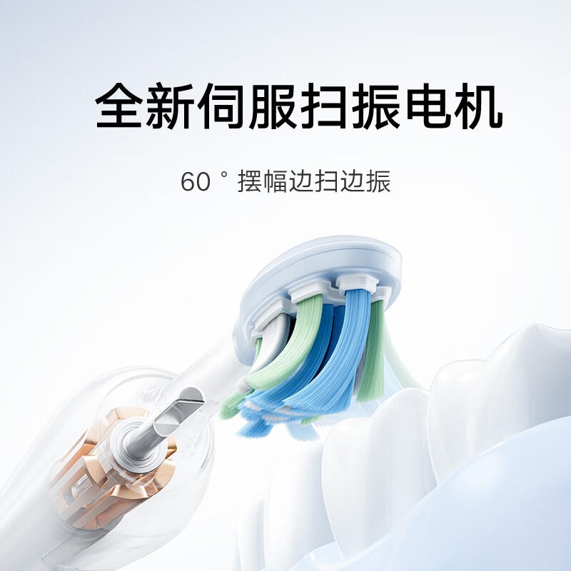 Электрическая зубная щетка Mijia Xiaomi Servo Pro с широкой амплитудой вибрации, умной чисткой зубов