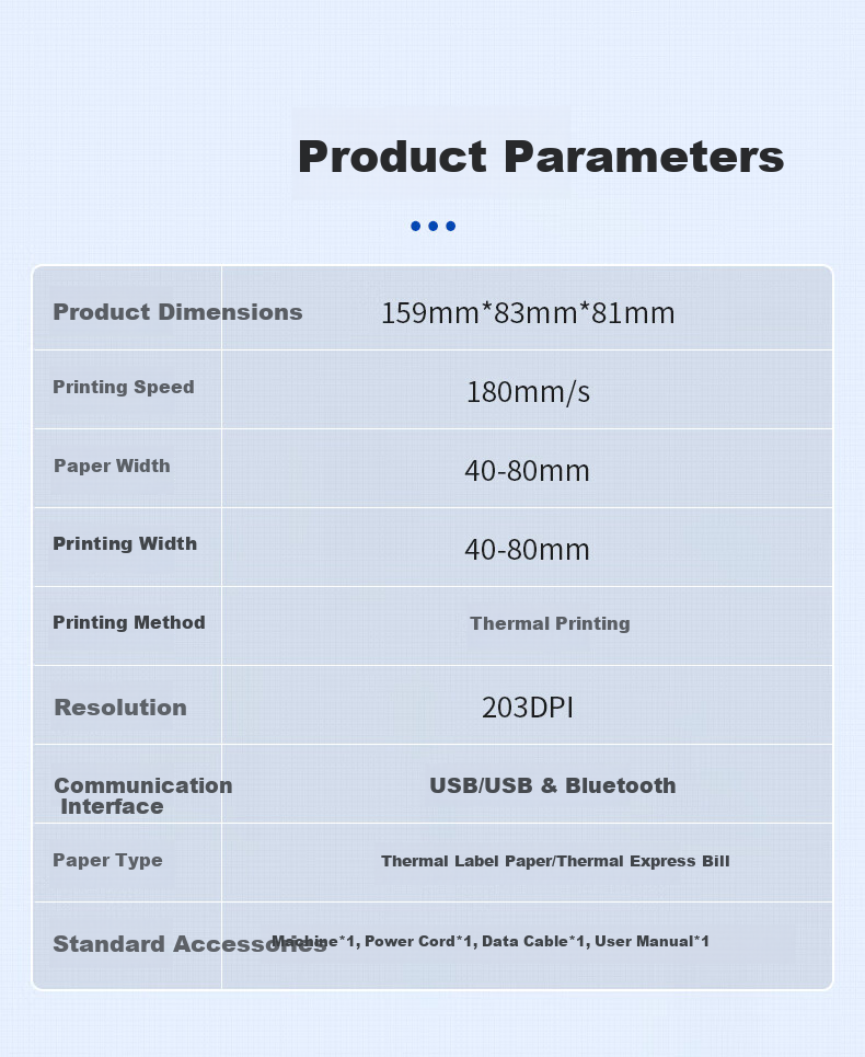 Chenguang 918U2 Thermal Express Label Printer, Wireless Bluetooth, Portable Single-Page Express Label Electronic Shipping Label Printer, Thermal Labels, Commercial Printer 8