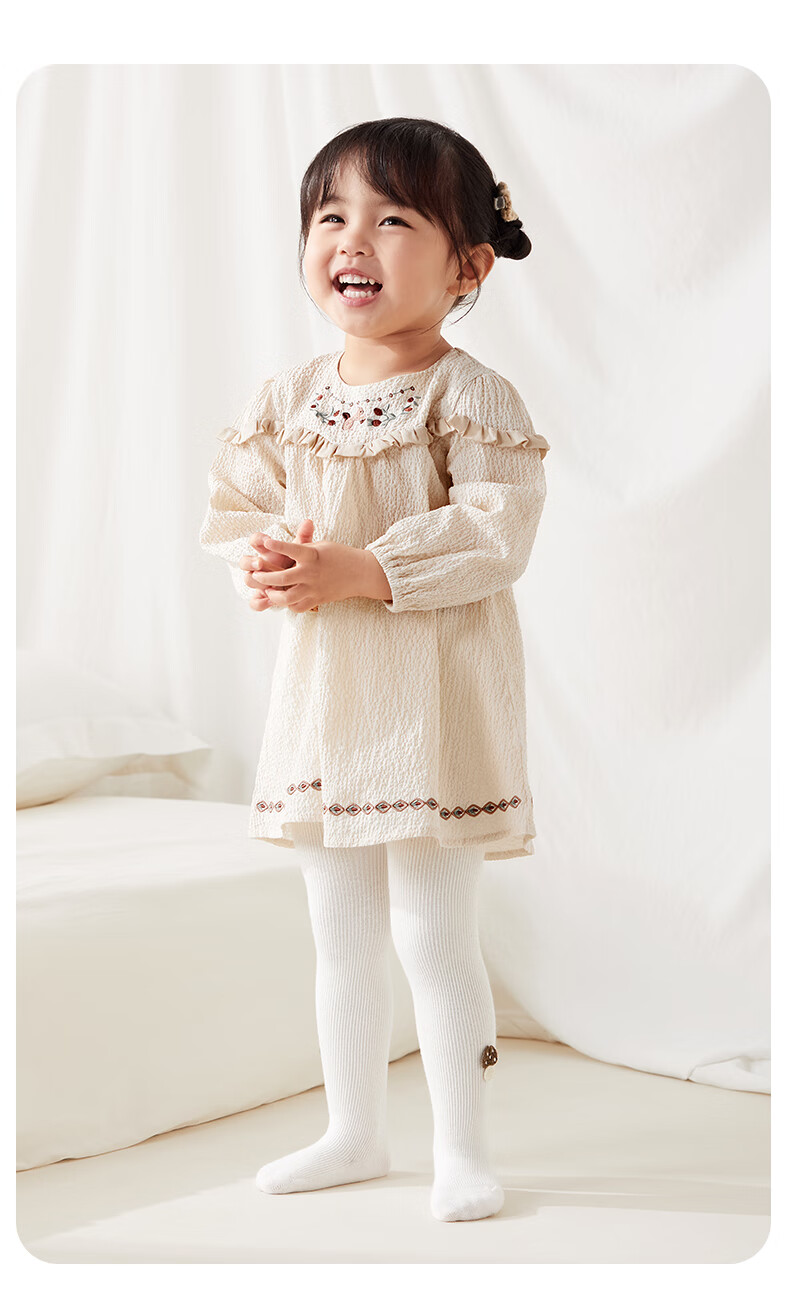 October Crystals Baby Tights Autumn and Winter Long Tube Newborn Baby Cotton Socks Children's Socks Class A 3