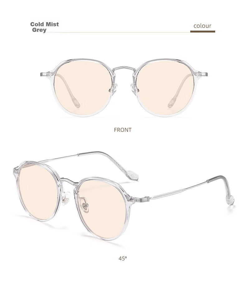 Bertha American Anti-Blue Light Radiation Protection Glasses for Women, Phone And Computer Eye Protection, Non-Prescription Glasses for Eye Fatigue And Post-Surgery Use 23