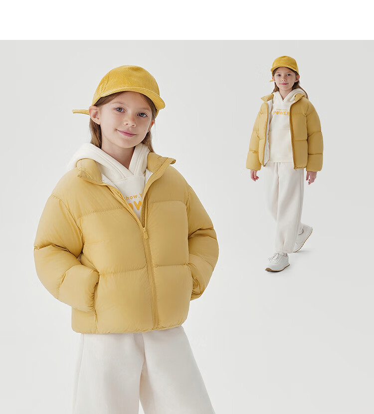 MARC&JANIE [Three-proof] Ultra-light Thickened Puffer Down Jacket for Boys and Girls Children's Winter New Style 551108 17