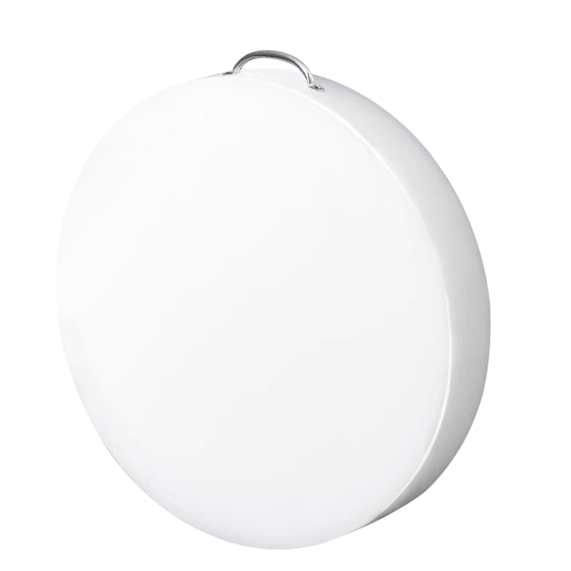 FISDDIS Round Extra Thick PE Cutting Board 40x5cm Meat and Vegetable Chopping Board Food Grade Antibacterial Mold Resistant Bone Chopping Block