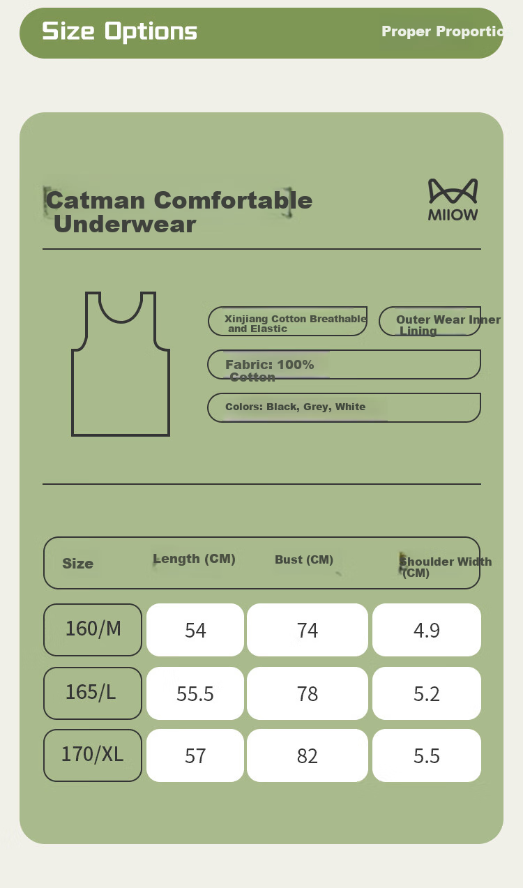 MiiOW Camisole for Women, White, Summer, Pure Cotton 100%, Sexy Backless, Inner Wear, Sleeveless Undershirt, Top for Outer Wear 15