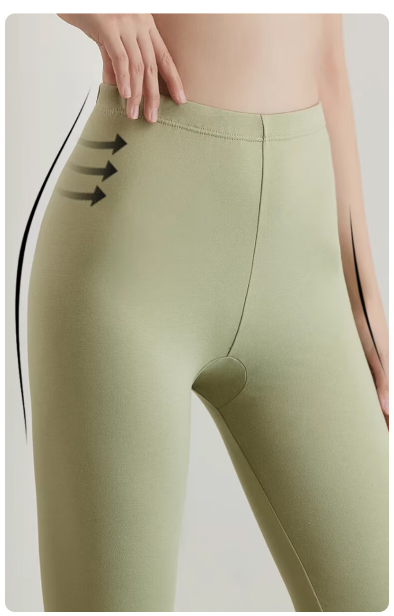 Modal Women's Thermal Leggings Pure Cotton Thin 100% Cotton Antibacterial Slim Soft Cotton Warm Pants Autumn Winter Cold-Resistant Cotton Underwear 5