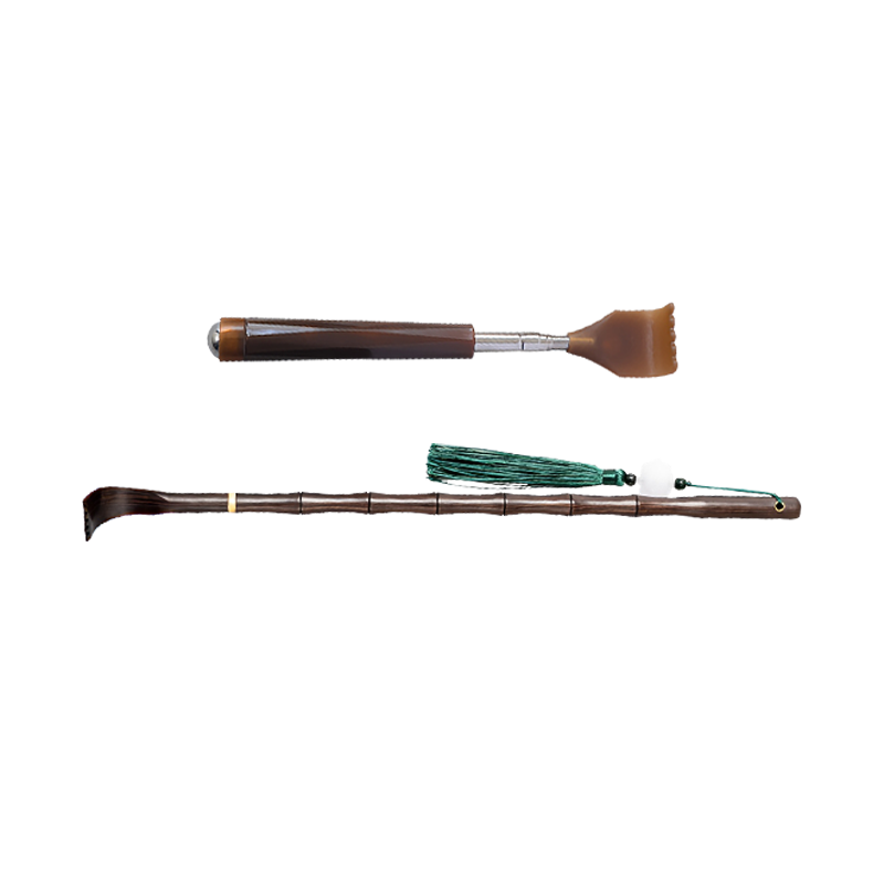 Dipur Purple Sandalwood Itch Scratcher Back Scratcher Massager Elderly Itch Relief Tool Buy One Get One Free