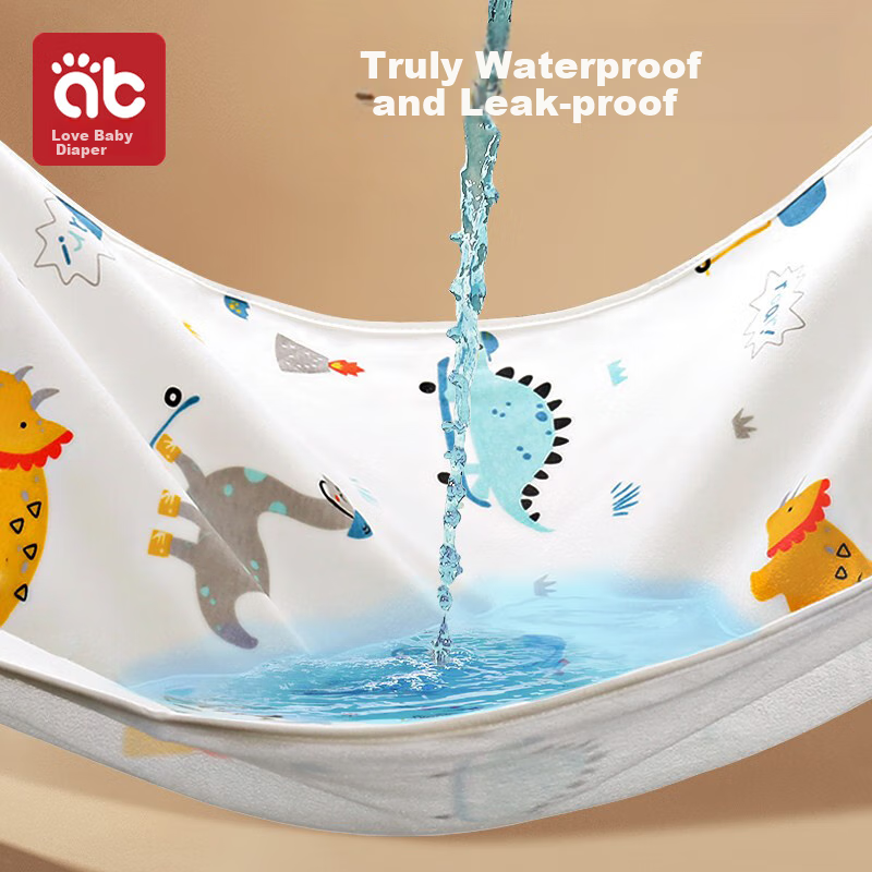 Aibedila Waterproof Washable Large Cotton Breathable Baby and Child Urine Pad Bed Sheet Menstrual Mat 180x200cm