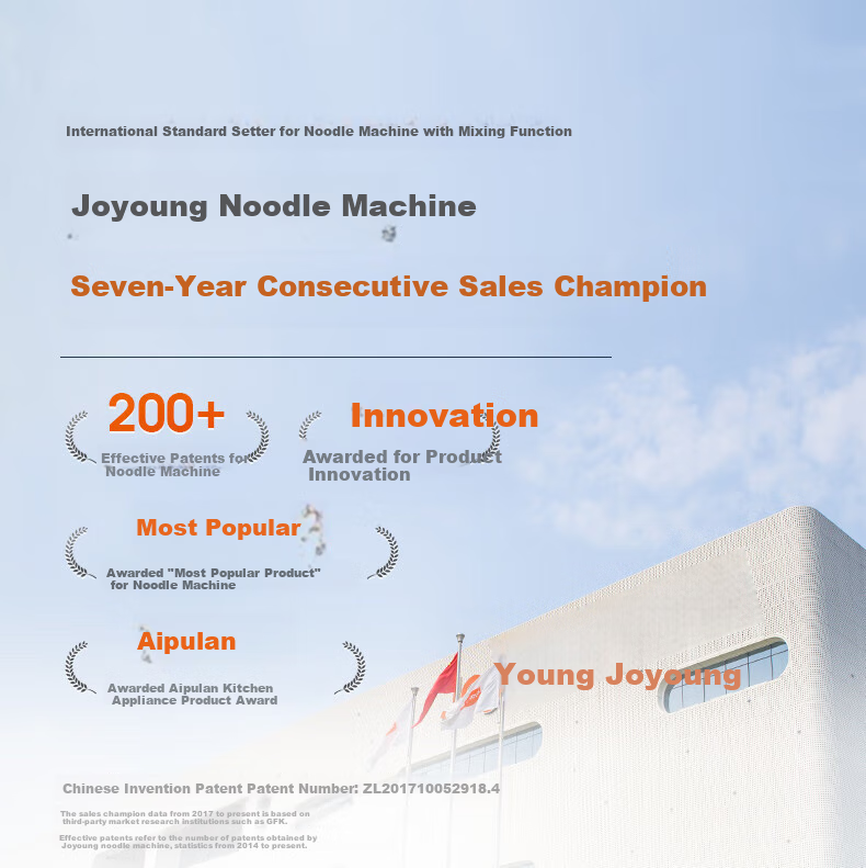 Joyoung Noodle Maker, Home Smart Fully Automatic Noodle Machine, Quick Noodle Output, 6 Sets of Molds, Easy-To Electric Pasta Maker, JYN-W3 1
