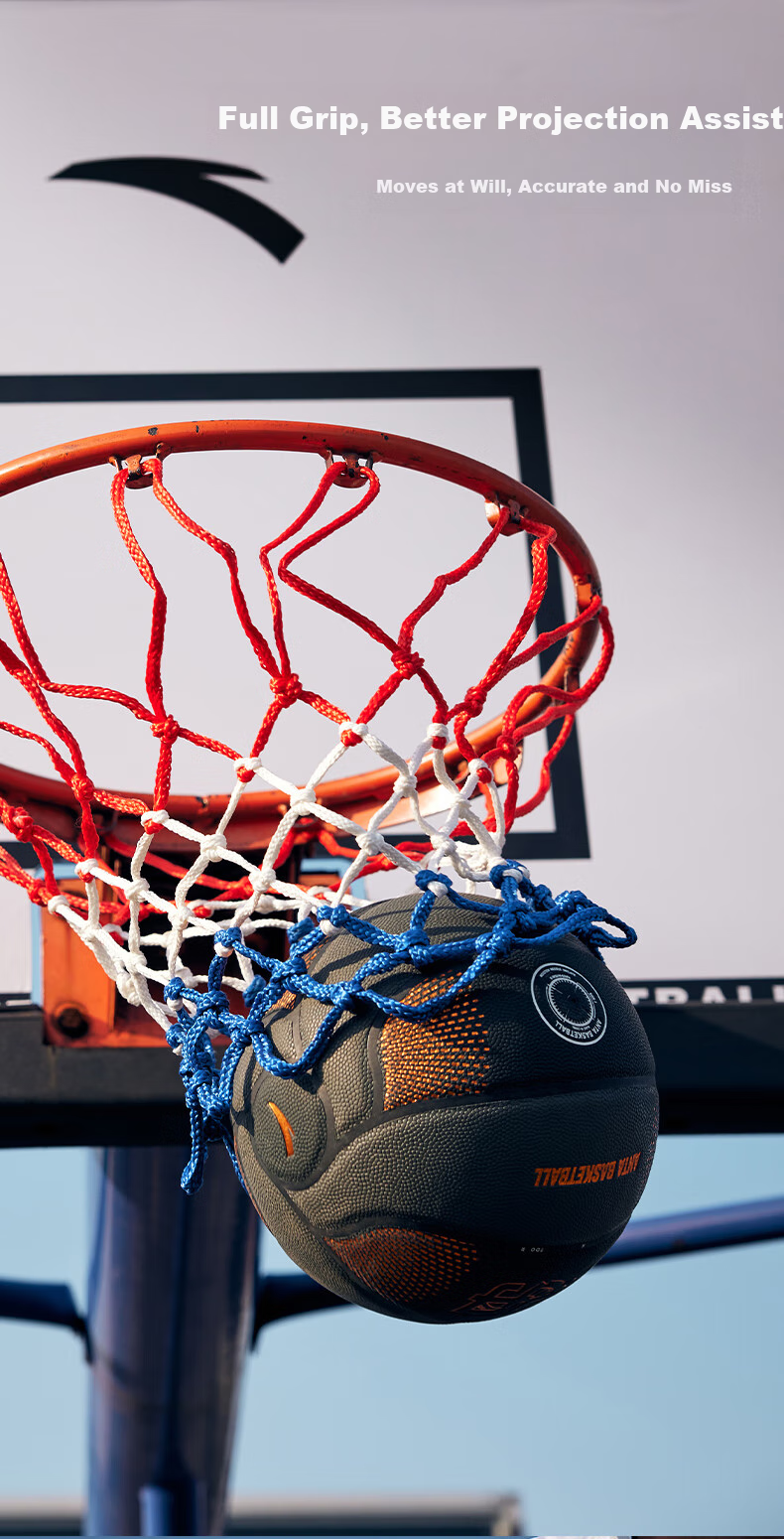ANTA Lingdan No. 7 Adult Basketball, Indoor And Outdoor Use, Suitable for Cement Courts, Youth Student Training And Competition Ball 6