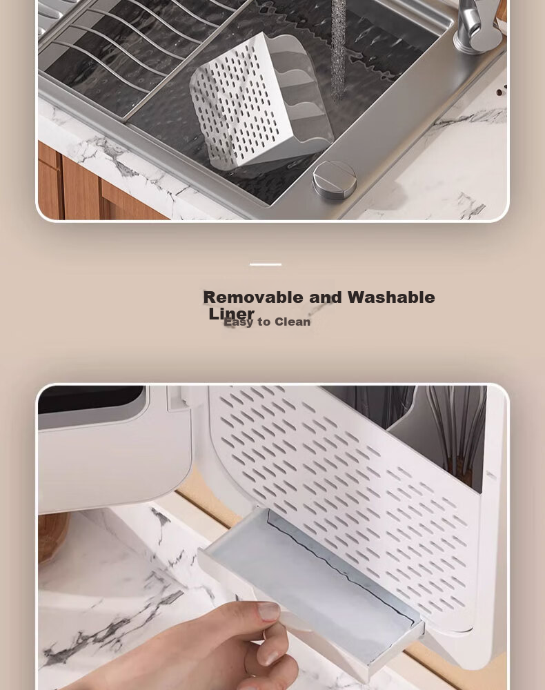 Jingyan Chopstick Disinfection And Drying All-In Machine, Wall-Mounted Chopstick Holder, Chopstick Cage, Draining Storage Box, Chopstick Basket, Storage Rack 13