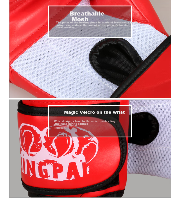 Jingpai Boxing Gloves, Kickboxing Gloves, Adult Gloves for Men And Women, Sports Boxing Gloves, Training Fighting Gloves for Punching Bags 13