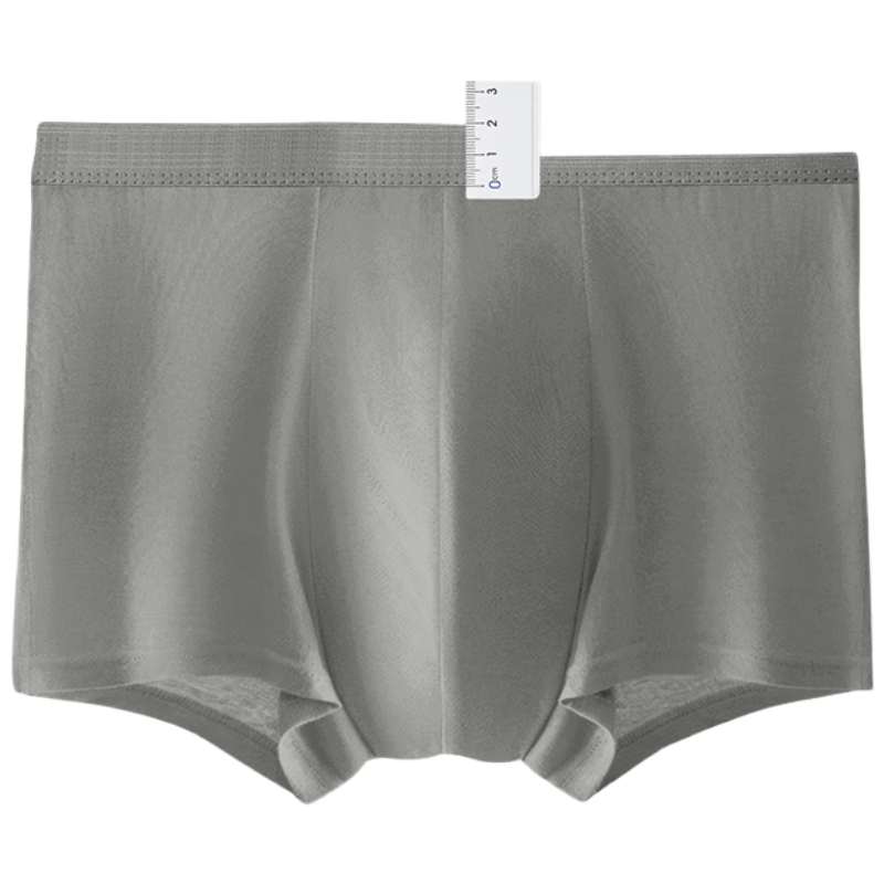 Beianshi Disposable Men's Boxer Briefs 100% Cotton Sterilized Travel Wash-Free Underwear 3-Pack 3XL
