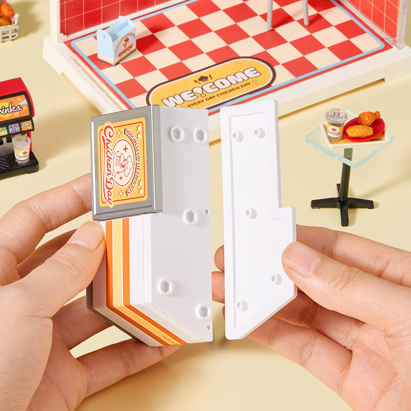 Конструктор Rolife Super World Mini Dessert Shop, DIY, ручная сборка, для детей от 7 лет, подарок на День Рождения