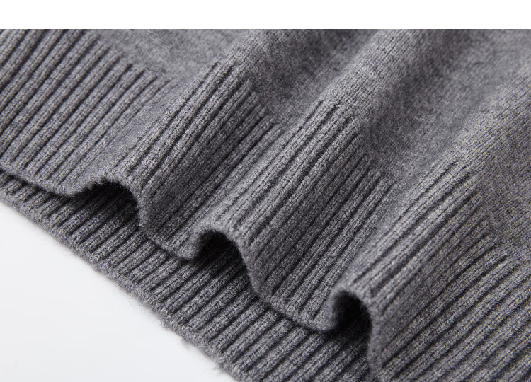 Demana Intellectual Autumn Colorblock Lapel Soft Fiber Knit Sweater for Women 3