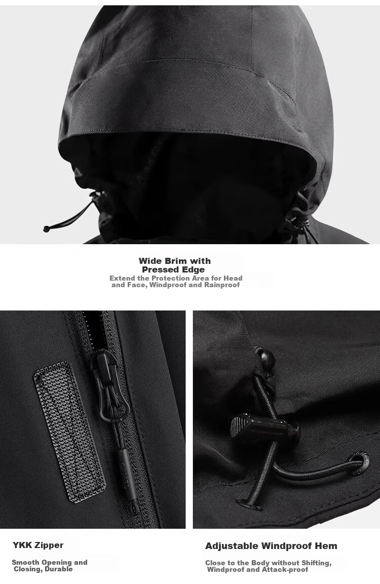 CAMEL North Wind Jacket Three-In down Inner Liner, Windproof Waterproof Mountaineering Suit A23CF00138FD M 35
