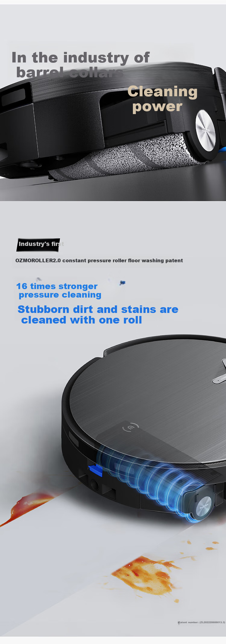 ECOVACS Robot Vacuum X11 PRO, All-In Automatic Cleaning And Washing, Drum Mop, Black And Silver, Fully Automatic Water Inlet And Outlet, Ultra-Thin Recessed Model 8