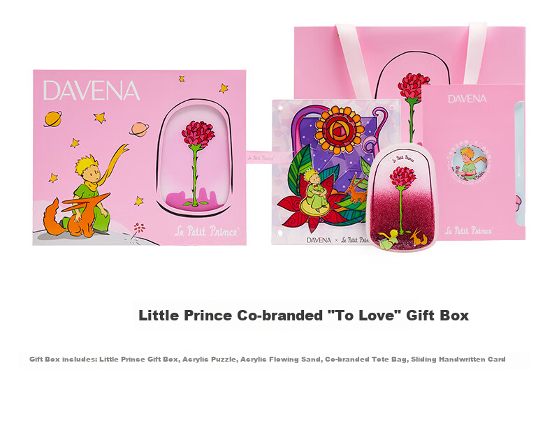 Davena [Davena X The Little Prince] Collaboration Series Watch, Mermaid And The Little Prince Limited Edition Bracelet Watch 11