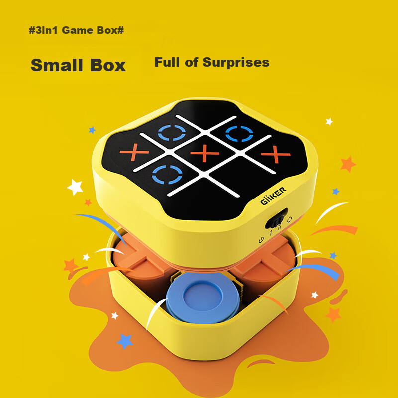 Интеллектуальная развивающая игрушка GiiKER Super Tic-Tac-Toe, электронная игра для детей, подарок на Новый год, три в ряд